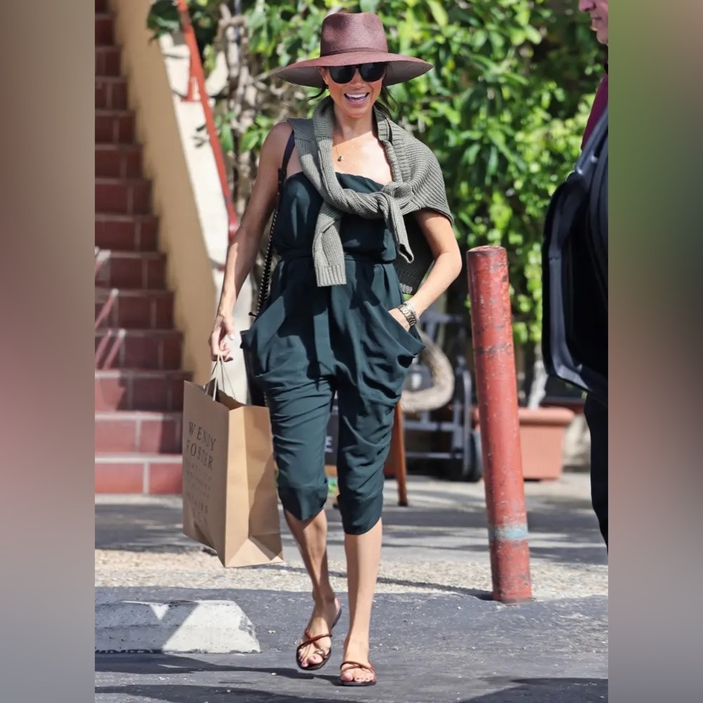 Malia Mills Montecito Jumpsuit size 6 ASO Meghan Markle